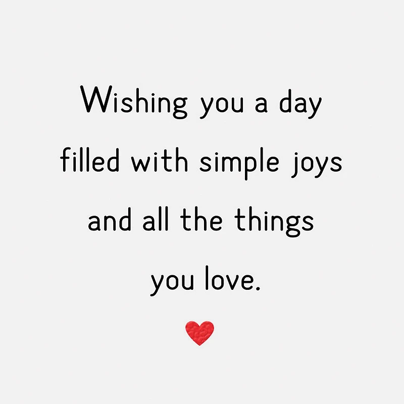 Heart Cookies Simple Joys Happy Valentine's Day Card for only USD 2.99 | Hallmark