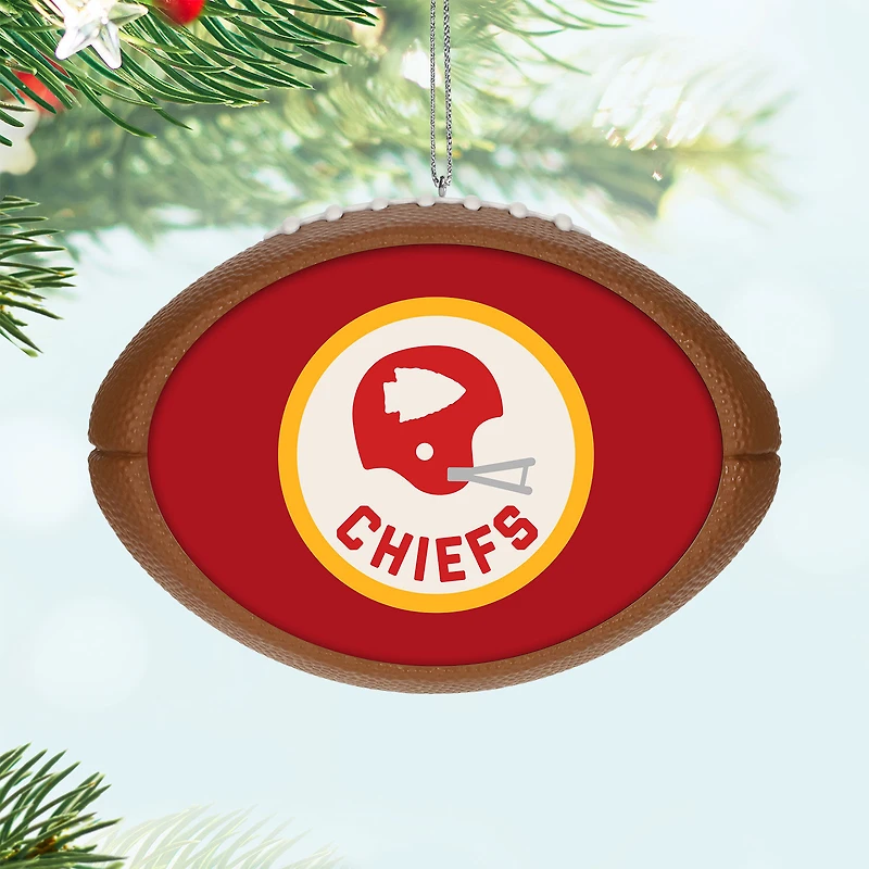 Hallmark Channel Holiday Touchdown: A Chiefs Love Story Football Ornament for only USD 22.99 | Hallmark