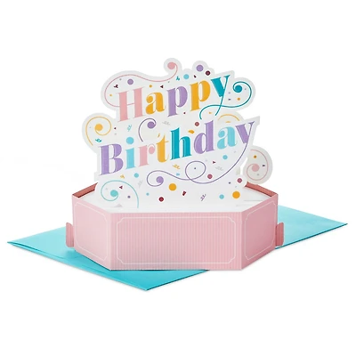 Good Vibes Confetti 3D Pop-Up Birthday Card for only USD 7.99 | Hallmark