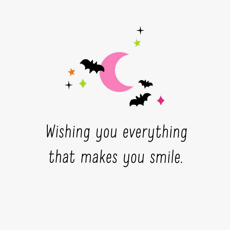 Pink Jack-O'-Lantern and Moon Halloween Card for only USD 2.99 | Hallmark
