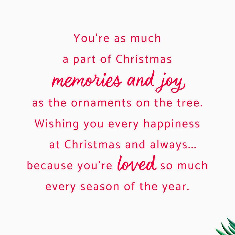 Loved So Much Every Season Christmas Card for Granddaughter for only USD 3.99 | Hallmark
