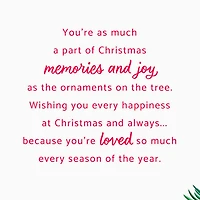 Loved So Much Every Season Christmas Card for Granddaughter for only USD 3.99 | Hallmark
