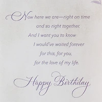 Love of My Life Romantic Birthday Card for only USD 6.99 | Hallmark