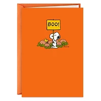 Peanuts® Snoopy and Woodstock Boo-Hoo Miss You Halloween Card for only USD 2.00 | Hallmark