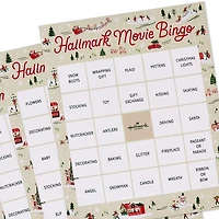 Hallmark Channel Christmas Movie Bingo Game Pad for only USD 16.99 | Hallmark
