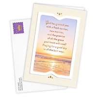 Seaside Sunrise Religious Custom Support Card for only USD 4.99 | Hallmark