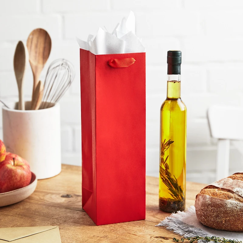 13" Red Wine Gift Bag for only USD 3.49 | Hallmark