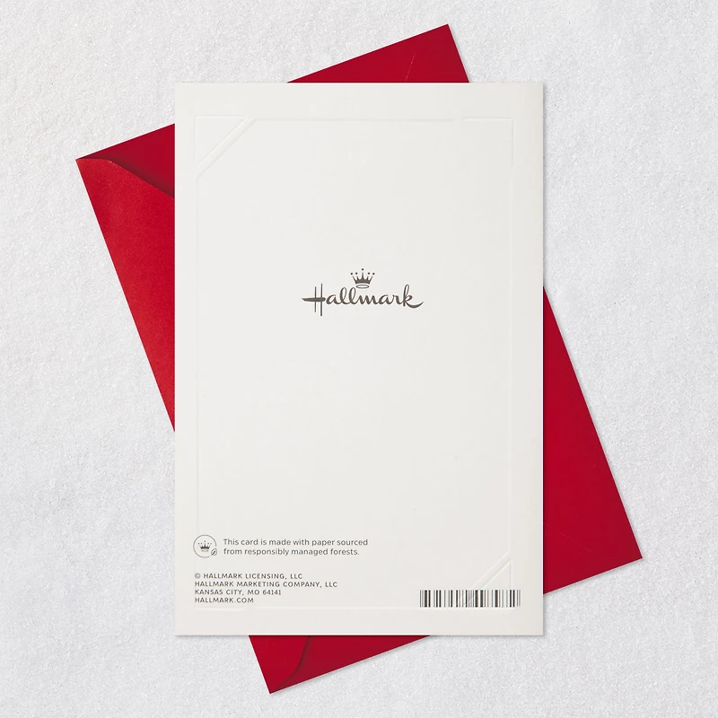 The Best Gifts Romantic Christmas Card for only USD 6.99 | Hallmark