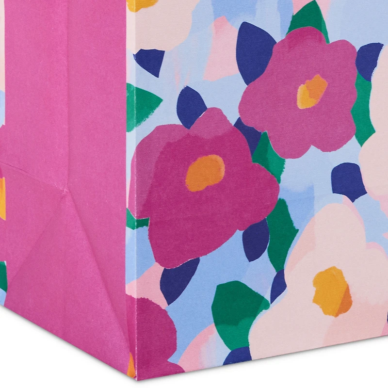 9.6" Bold Floral Print Medium Gift Bag for only USD 3.49 | Hallmark
