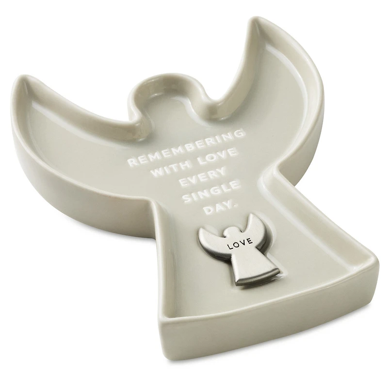 Angel-Shaped Trinket Dish With Token for only USD 28.99 | Hallmark