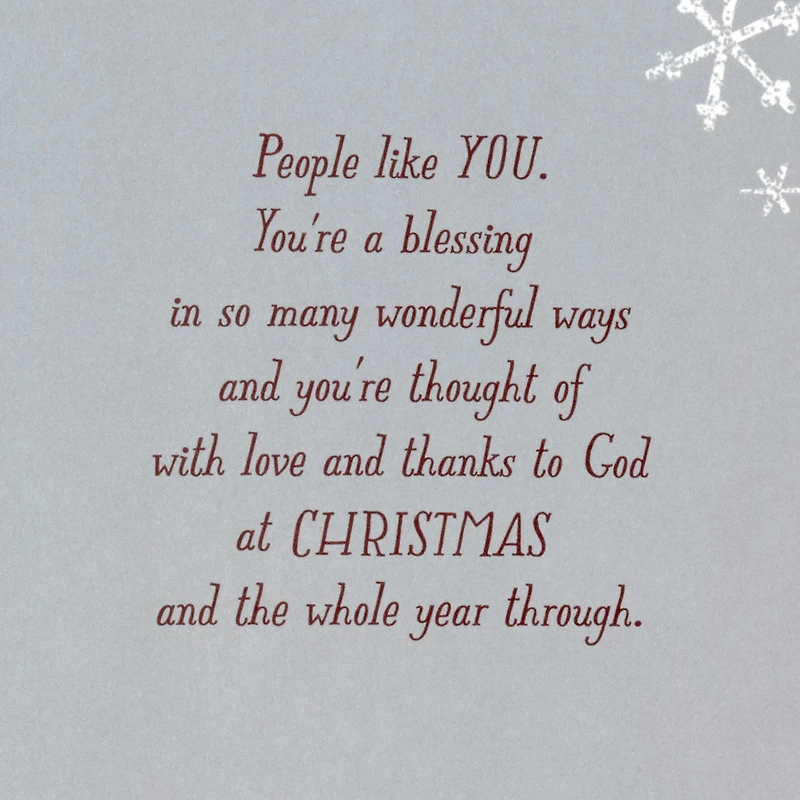 With Love and Thanks to God for You Religious Christmas Card for only USD 4.59 | Hallmark