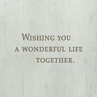 Wonderful Life Together Money Holder Wedding Card for only USD 5.59 | Hallmark