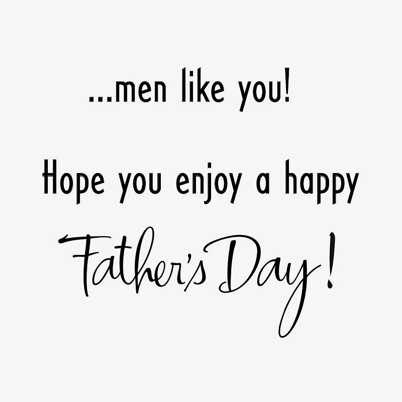 Celebrating Great Men Like You Father's Day Card for Family for only USD 2.00 | Hallmark