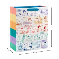 13" Peanuts® 75th Anniversary Scenes Large Gift Bag for only USD 4.49 | Hallmark