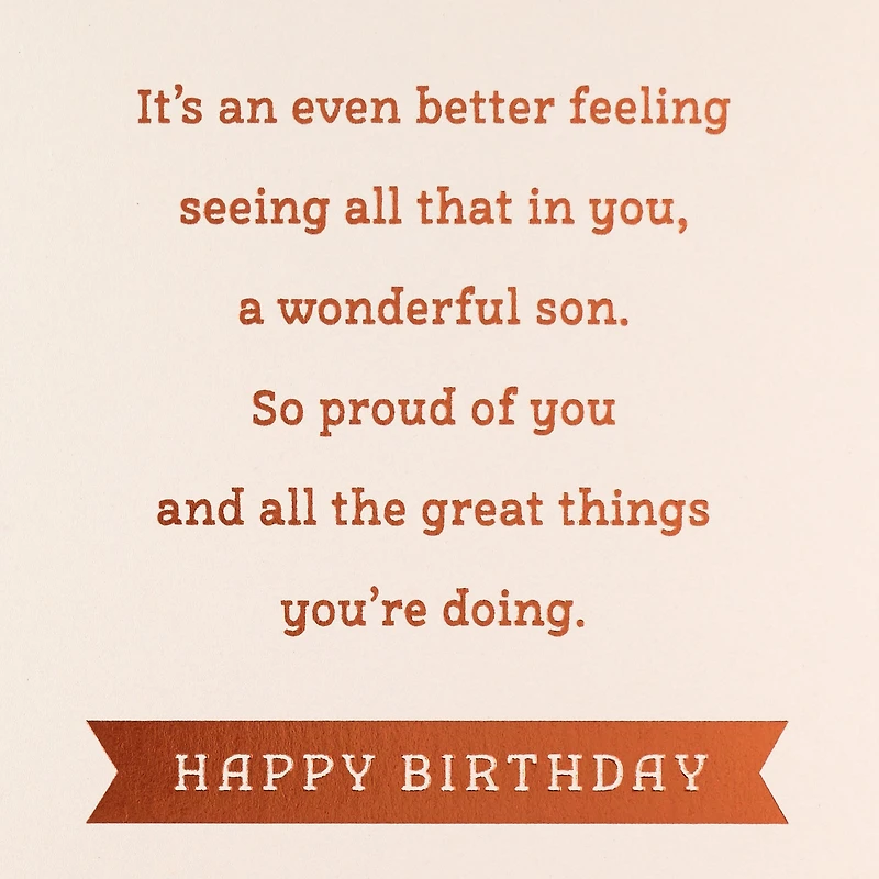 You've Come into Your Own Birthday Card for Son for only USD 5.99 | Hallmark