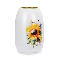 Demdaco Sunflower Vase, 7" for only USD 25.99 | Hallmark