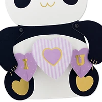 Panda Bear With Hearts Paper Craft Mother's Day Card for only USD 5.99 | Hallmark