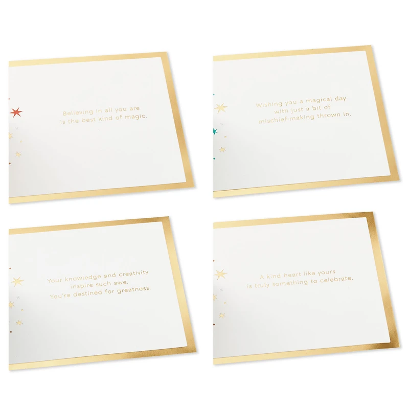 Harry Potter™ House Crests 3D Pop-Up Cards, Pack of 4 for only USD 21.99 | Hallmark