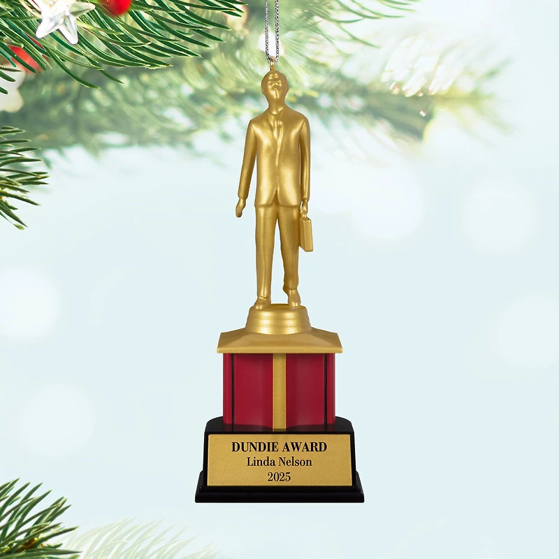 The Office Dundie Award Personalized Ornament, Custom Text for only USD 30.99 | Hallmark