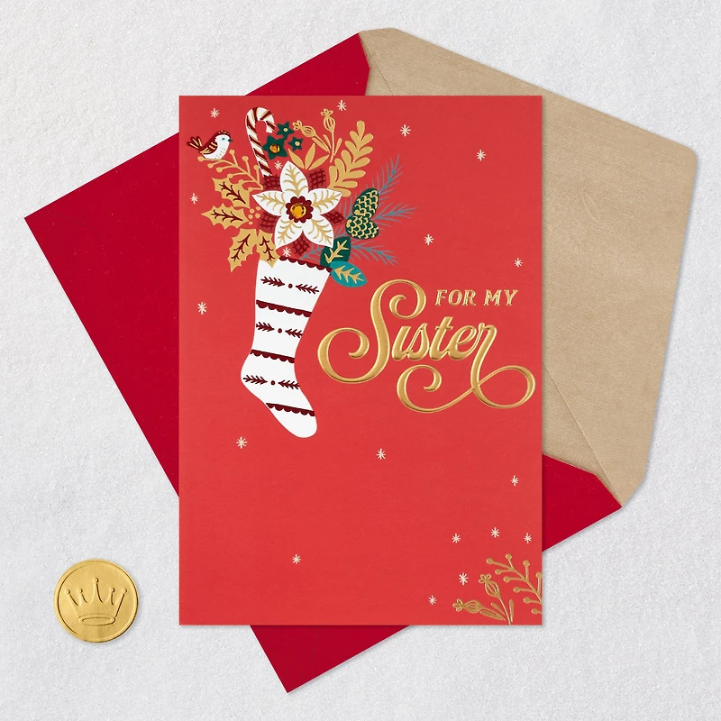 Joy and Peace Christmas Card for Sister for only USD 5.59 | Hallmark