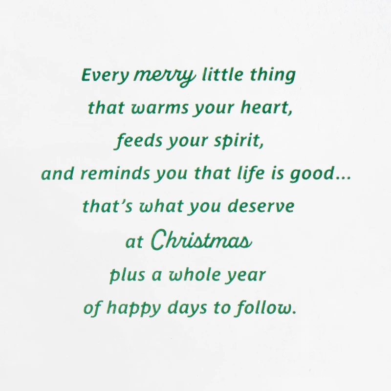 Every Merry Thing Christmas Card for Mom for only USD 4.99 | Hallmark