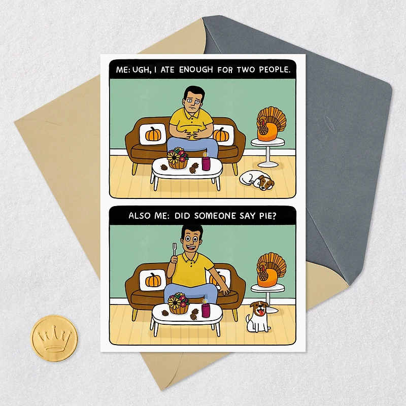 Did Someone Say Pie Funny Thanksgiving Card for only USD 3.69 | Hallmark