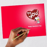 Peanuts® Snoopy and Woodstock Sending Big Love Valentine's Day Card for only USD 3.99 | Hallmark