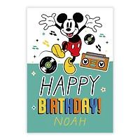 Disney Mickey Mouse Rockin' Custom Birthday Card for only USD 4.99 | Hallmark