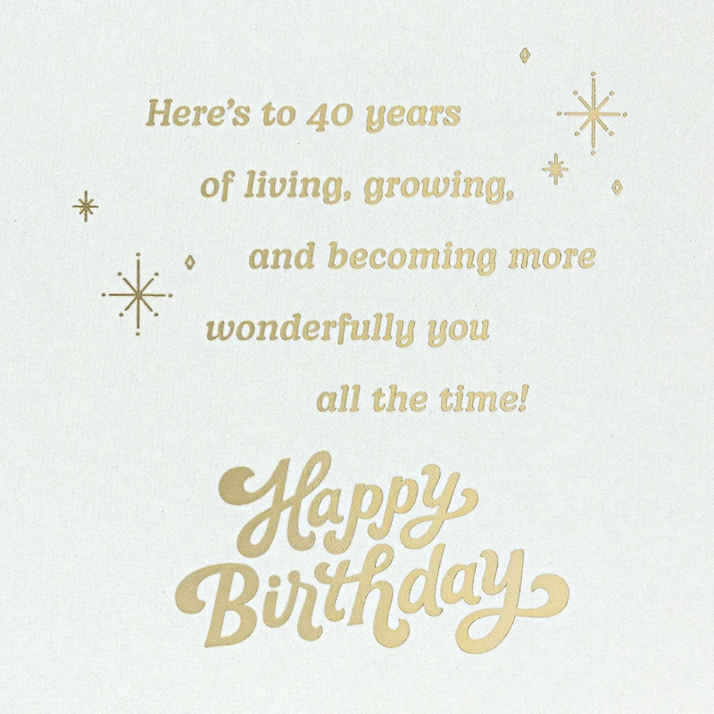 Better Than Ever 40th Birthday Card for only USD 4.59 | Hallmark