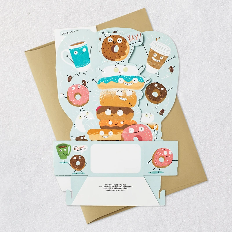 A Whole Latte Awesome Funny 3D Pop-Up Gift Card Holder for only USD 7.99 | Hallmark