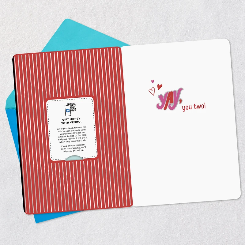 Yay Love Venmo Wedding Card for only USD 4.99 | Hallmark