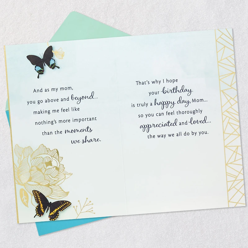 You Go Above and Beyond Birthday Card for Mom for only USD 9.99 | Hallmark