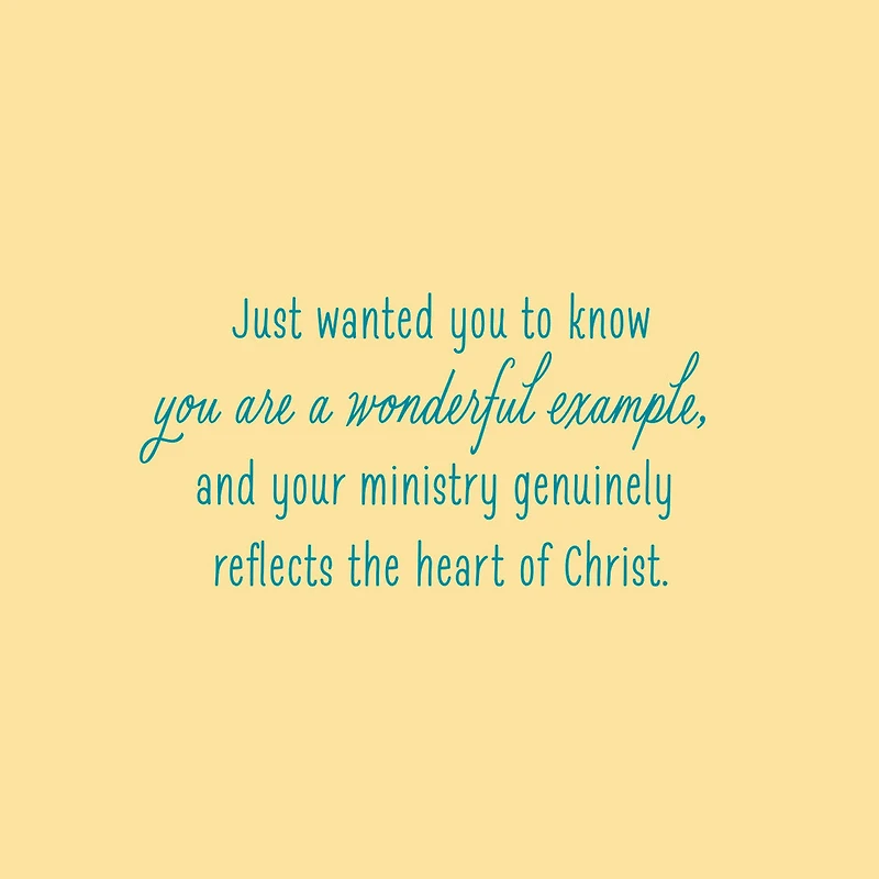 You Reflect the Heart of Christ Religious Clergy Appreciation Card for only USD 2.00 | Hallmark