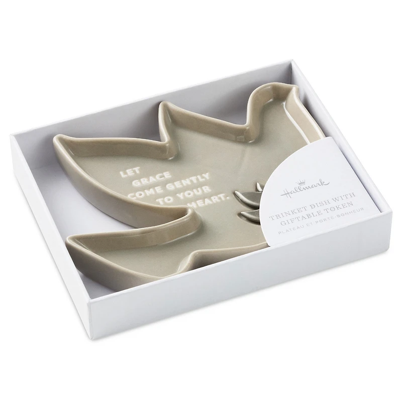 Dove-Shaped Trinket Dish With Token for only USD 28.99 | Hallmark