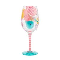 Lolita Best Mom Ever Handpainted Wine Glass, 15 oz. for only USD 34.99 | Hallmark