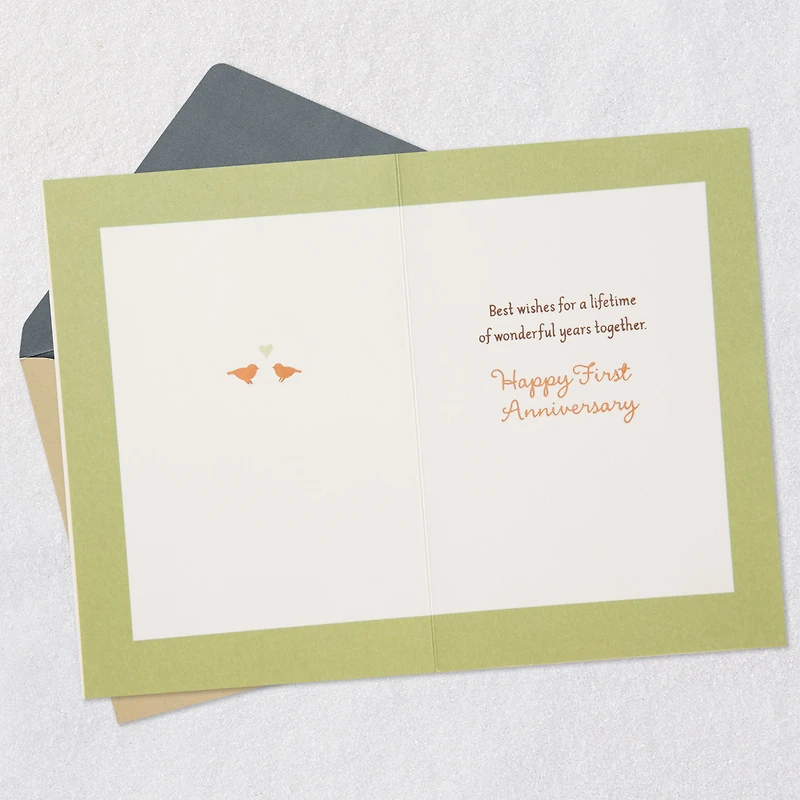 Summer, Autumn, Winter, Spring Trees First Anniversary Card for only USD 4.99 | Hallmark