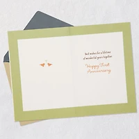 Summer, Autumn, Winter, Spring Trees First Anniversary Card for only USD 4.99 | Hallmark