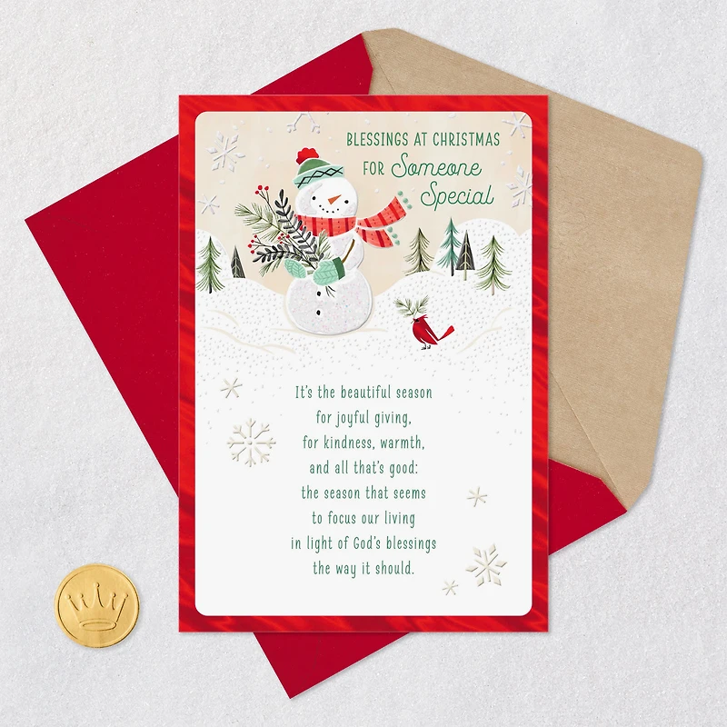 Thankful for the Blessing You Are Religious Christmas Card for only USD 3.99 | Hallmark