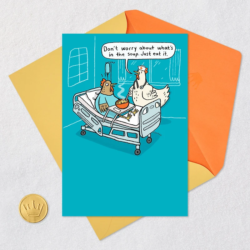 Just Eat It Funny Get Well Card for only USD 3.99 | Hallmark