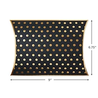 Gold Dots on Black Pillow Box for only USD 2.49 | Hallmark