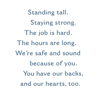 Thinking of You Military Appreciation Card for only USD 6.99 | Hallmark