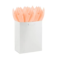 Solid Peach Tissue Paper, 8 sheets for only USD 1.99 | Hallmark