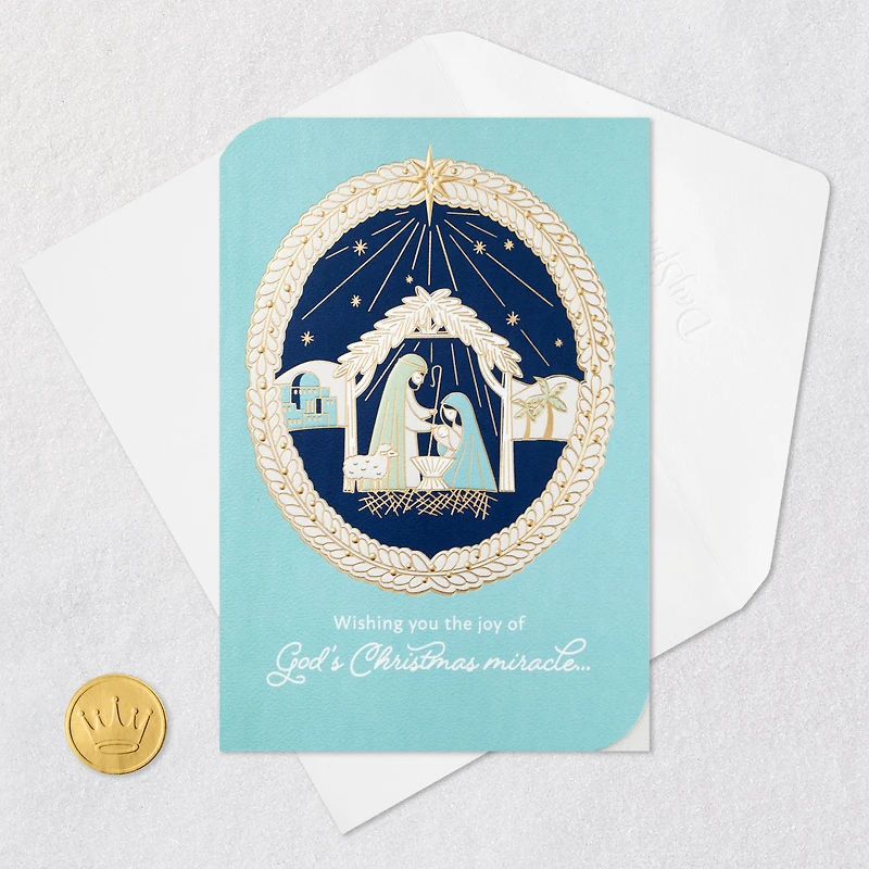 God's Miracle and Love Religious Christmas Card for only USD 4.59 | Hallmark