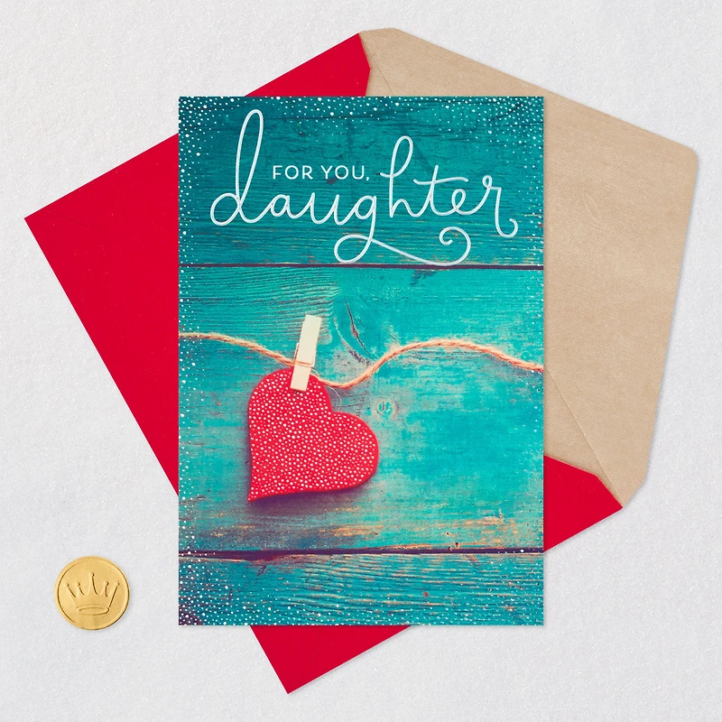 Unique and Beautiful Valentine's Day Card for Daughter for only USD 3.99 | Hallmark