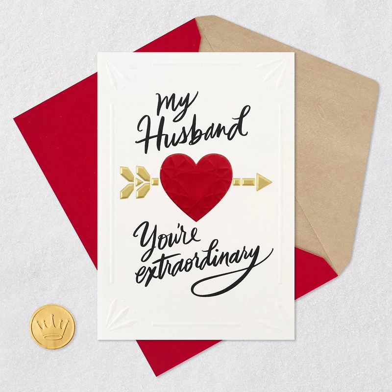I'm Crazy About You Love Card for Husband for only USD 6.99 | Hallmark