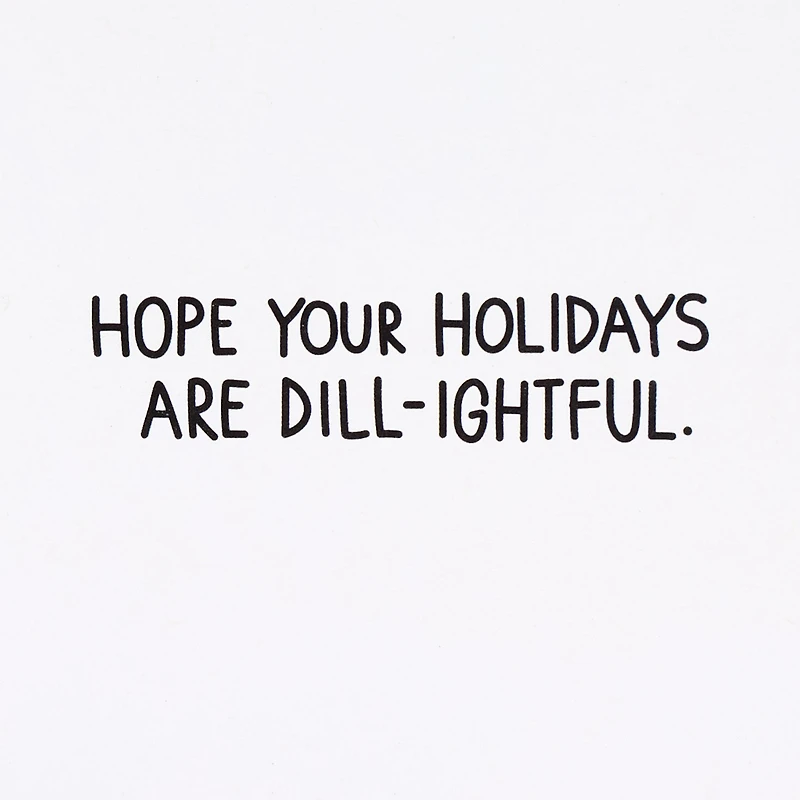 Jolly Old Saint Pickle-laus Funny Christmas Card for only USD 4.49 | Hallmark