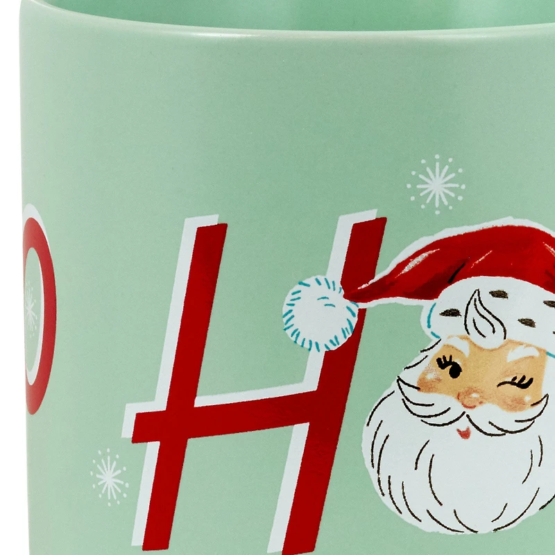 Mint Green Ho Ho Ho Santa Mug, 20 oz. for only USD 16.99 | Hallmark