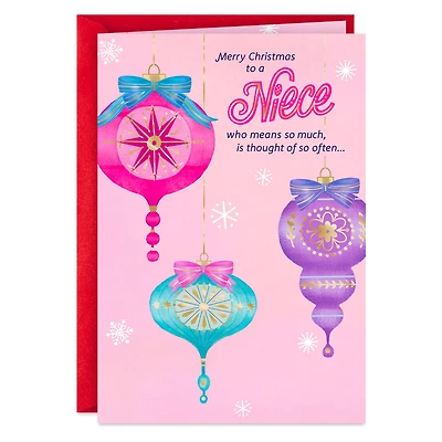 You Mean So Much Christmas Card for Niece for only USD 2.50 | Hallmark