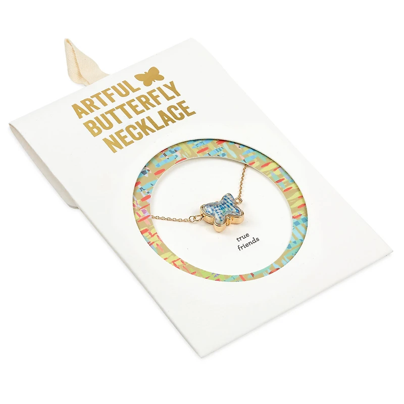 Demdaco Artful Butterfly Charm Friendship Necklace, 16" for only USD 17.99 | Hallmark