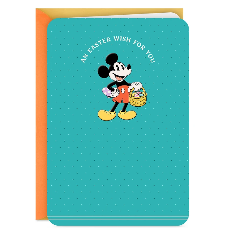 Disney Mickey Mouse All Smiles, All Day Easter Card for only USD 3.99 | Hallmark